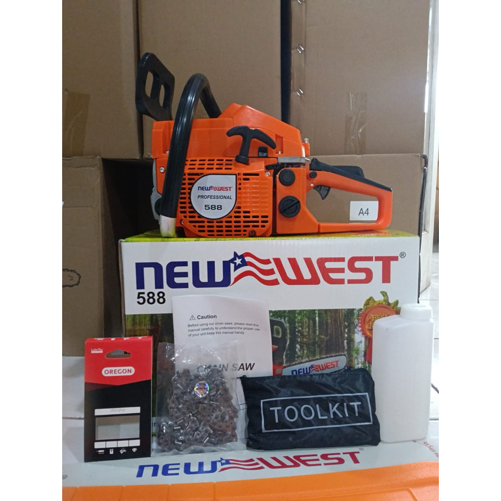 MURAH CHAINSAW NEW WEST 588 ORIGINAL