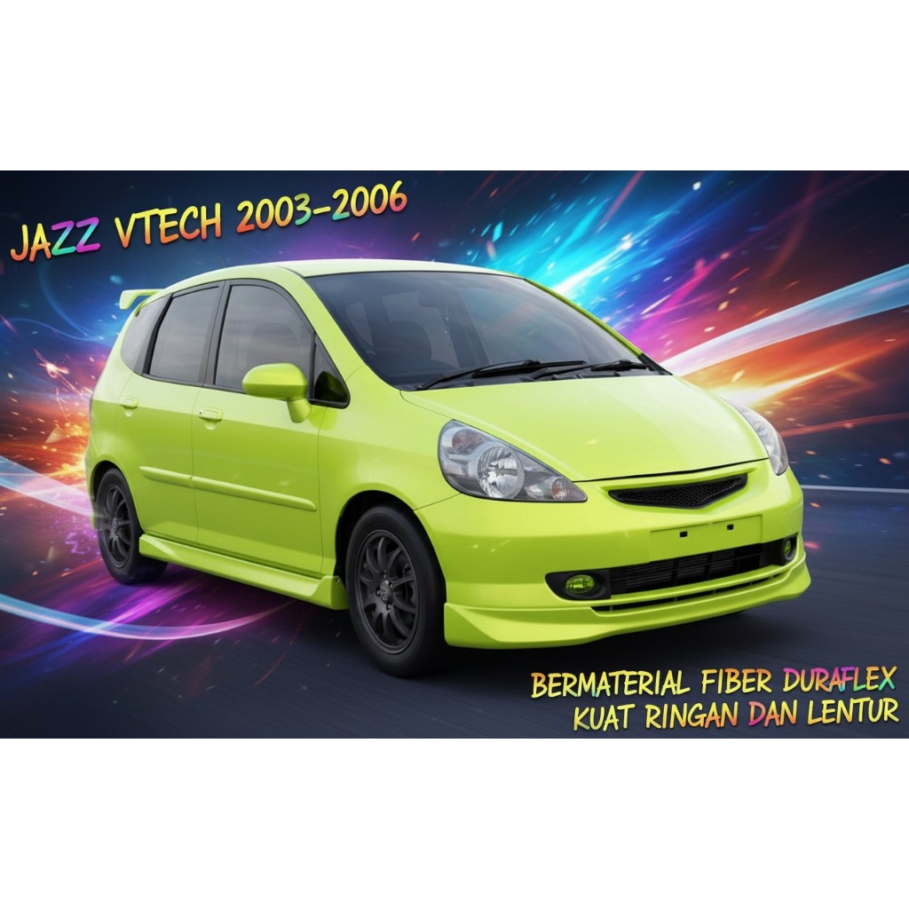 bodykit Jazz mdl 2003 2004 2005 2006 bodikit  jazz VTEC body kit jazz VTEC