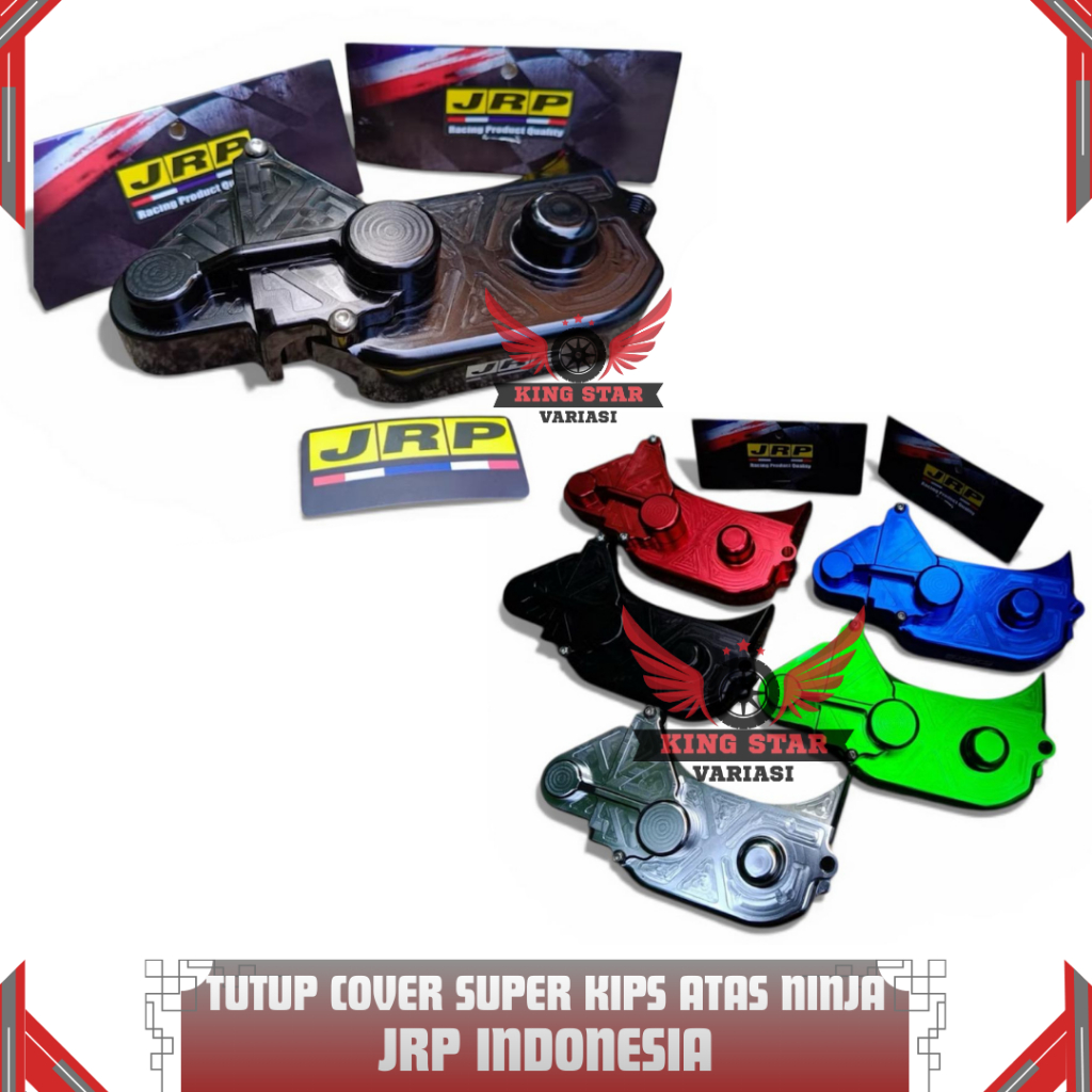 TUTUP COVER SUPER KIPS ATAS NINJA 150 R RR SS JRP THAILAND FULL CNC COVER TUAS SUPER KIPS ATAS NINJA