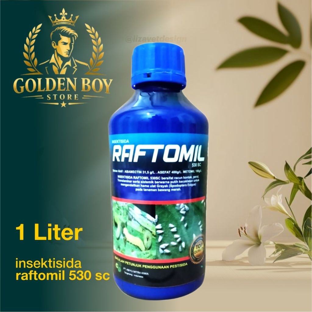 Insektisida Raftomil 530 SC 1 Liter - Kontak, Sistemik, Mudah Larut