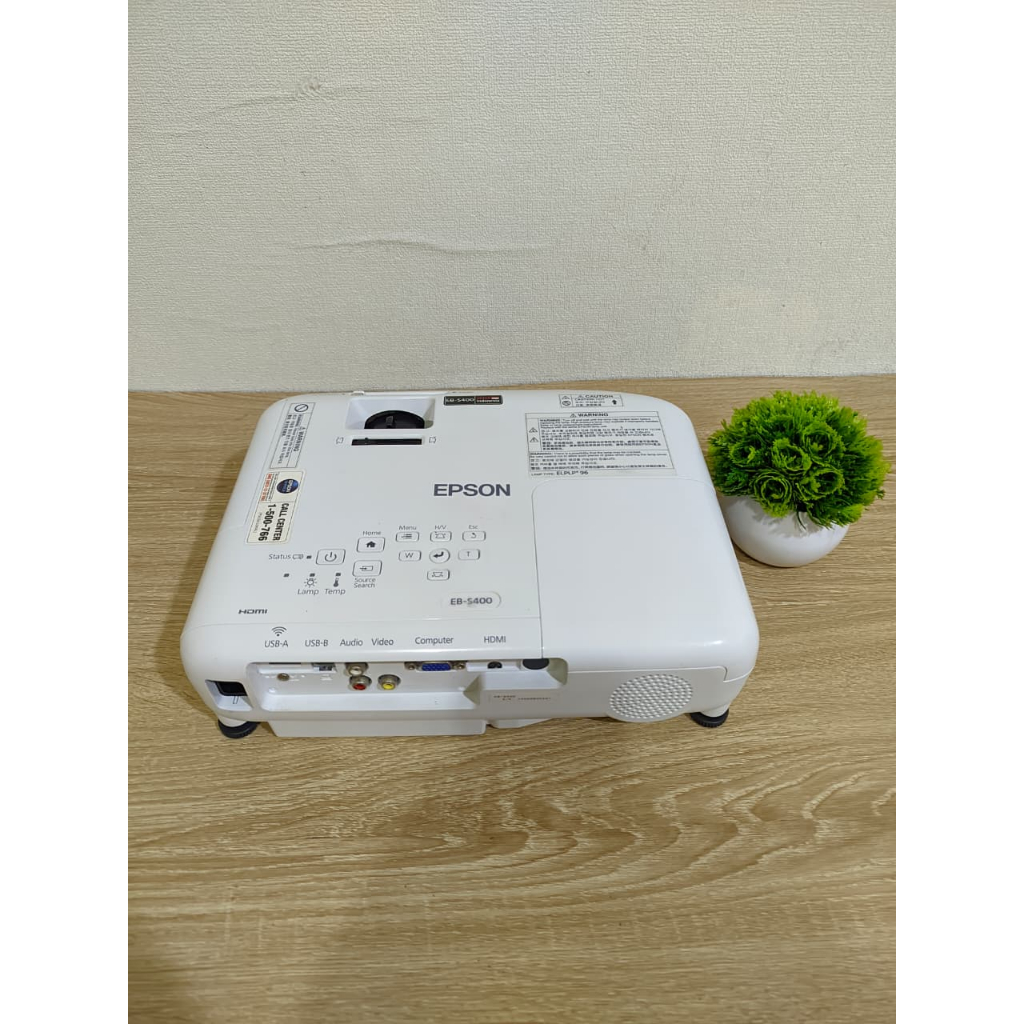 PROMO PROYEKTOR BISNIS EPSON EB-S400 3.200 ANSI LUMENS RESOLUSI SVGA KONTRAS 15.000:1 3LCD MURAH