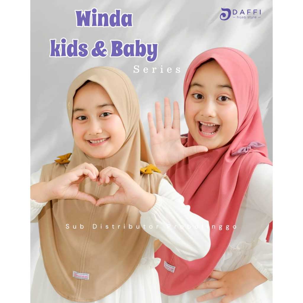 DAFFI HIJAB - JILBAB ANAK WINDA BABY & KIDS DAFFI HIJAB