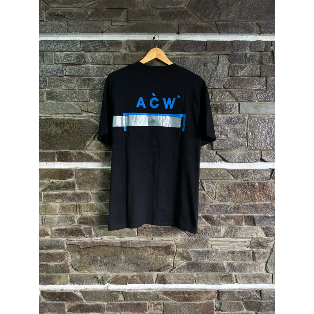 A Cold Wall • ACW B/1 Duct Tape Tee / Kaos / Tshirt Size XL to XXL (75x63cm) Original Cut Tag Prelov