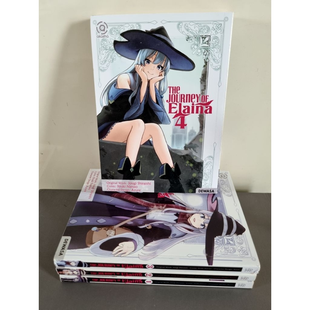 komik the journey of elaina 1set