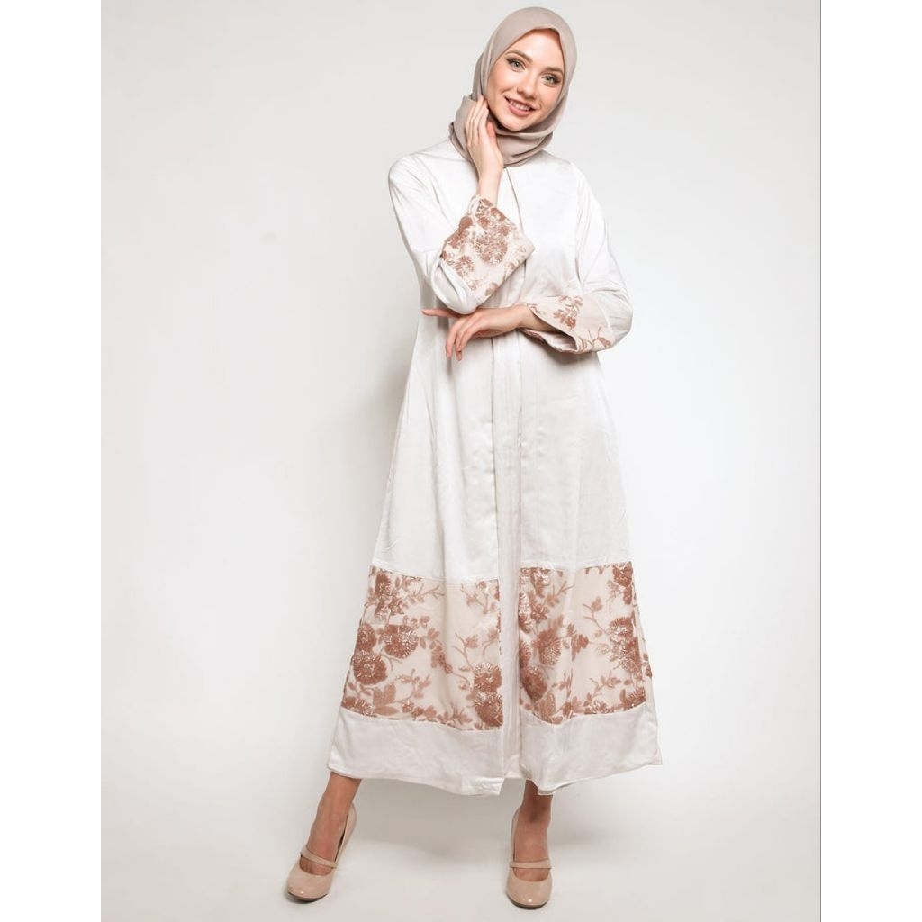 Gamis Tunik Cardinal Femme wanita khaki Original