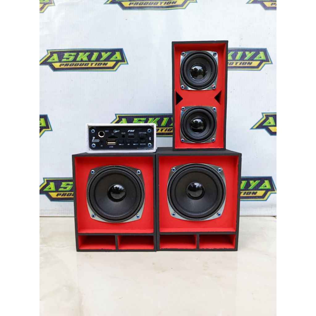 Miniatur sound system/miniatur sound horeg bluetooth karaoke