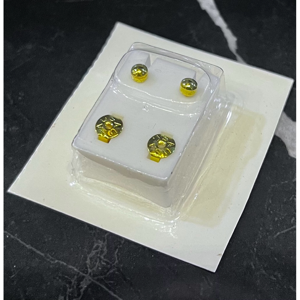 [SEGEL] starex anting tindik telinga giwang warna gold emas - piercing earing - giwang tusuk