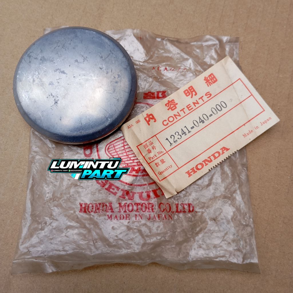 Cylinder head cover Honda Pispot C50 C70 ori Made in Japan part number 12341-040-000 tutup noken pis