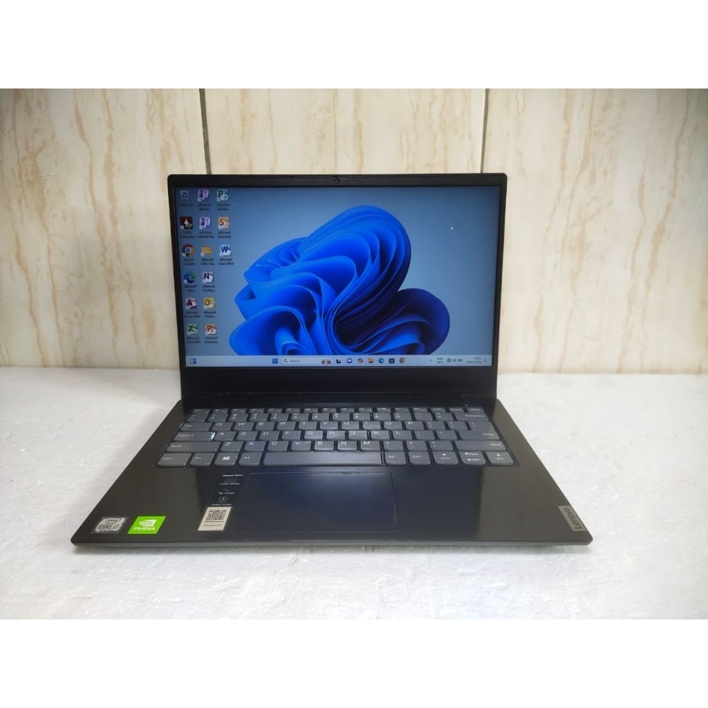A1255 Laptop Lenovo ideapad S340-14IML Ram 8gb SSD 512gb core i7 gen10 Double VGA