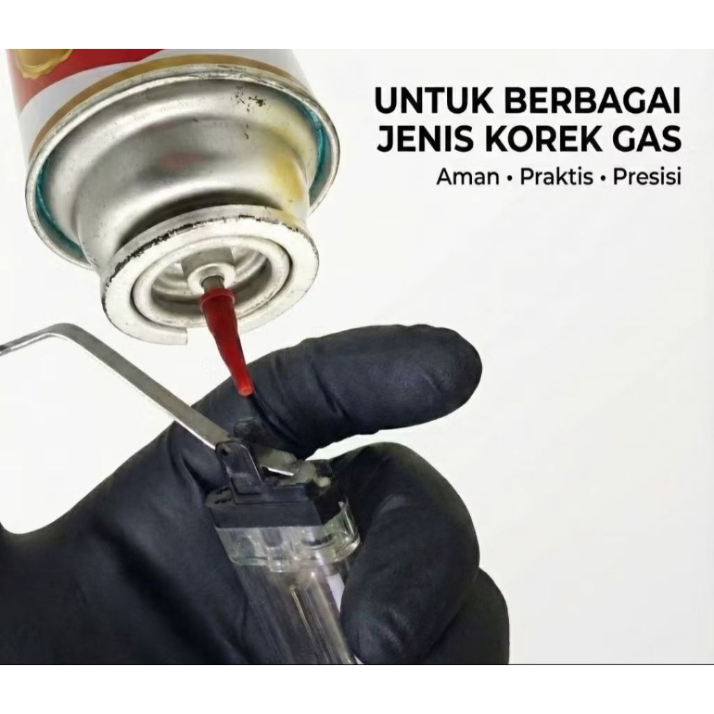 Alat Isi Ulang Korek Gas – Tool Kit untuk Refill & Perawatan