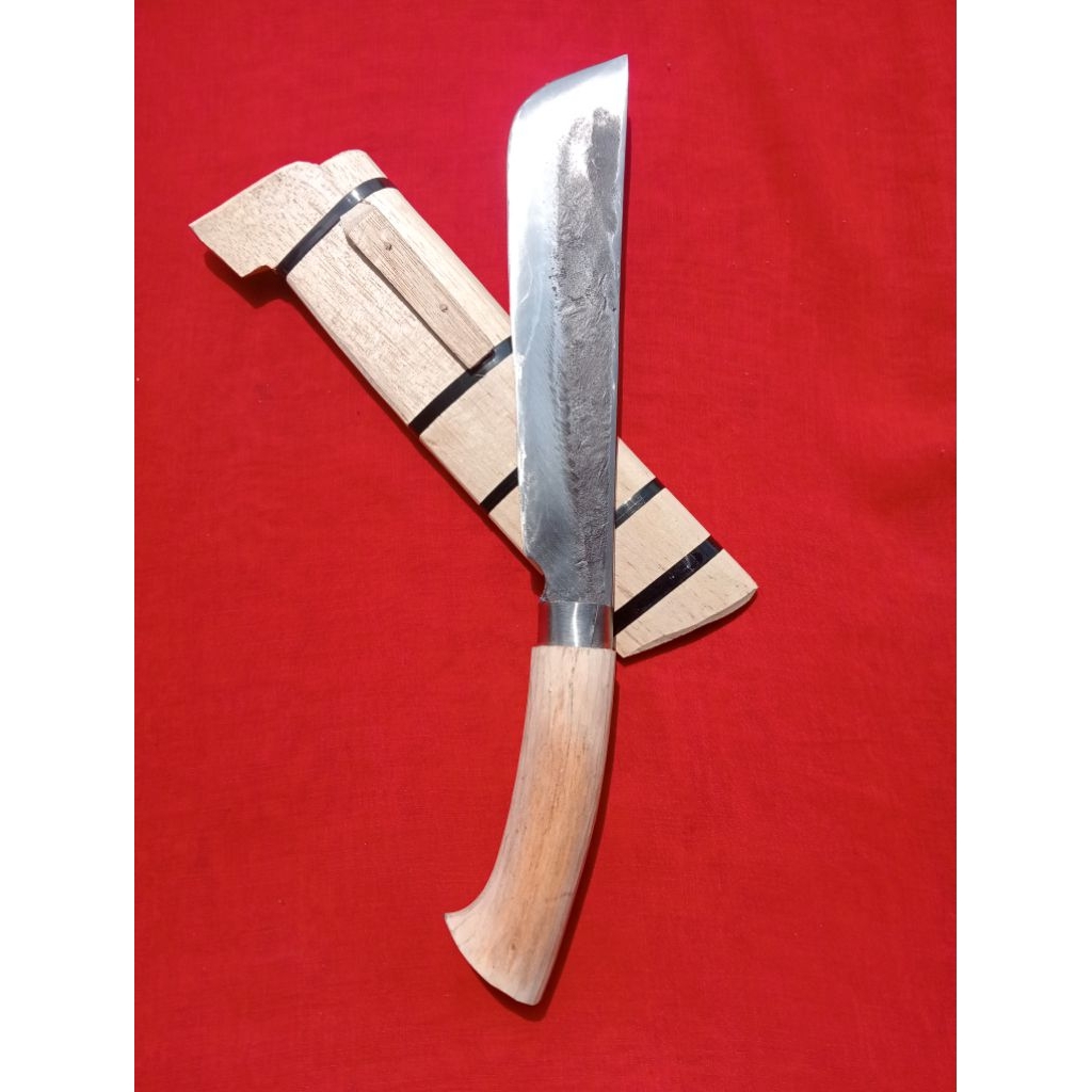 Bedog Asli Baja Untuk Tebang Kayu, Bambu, Cacah Daging & Tulang