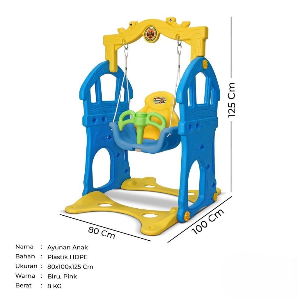 SNI Ayunan Anak Ayunan Mainan Ayun Swing Playround Anak Bayi Balita HDPE Berstandar 001-M1308