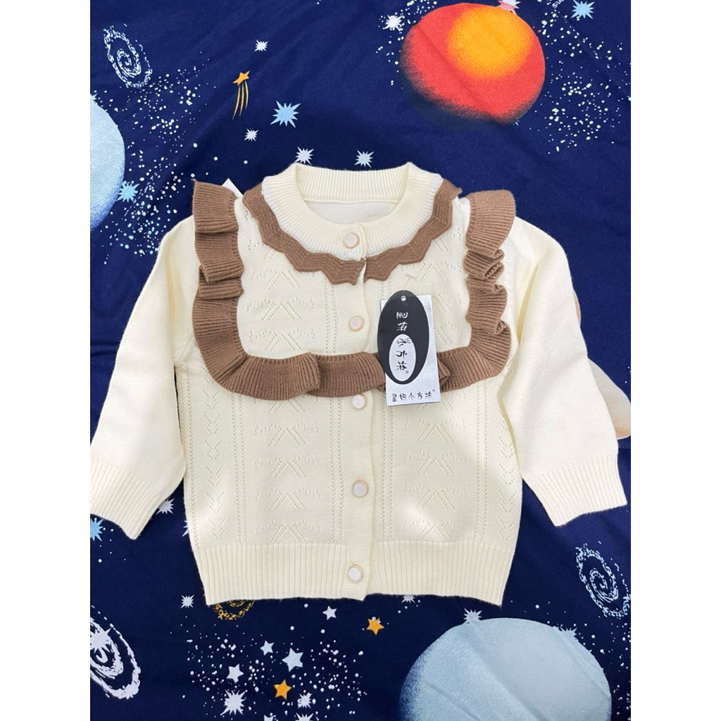 cardigan rajut anak perempuan