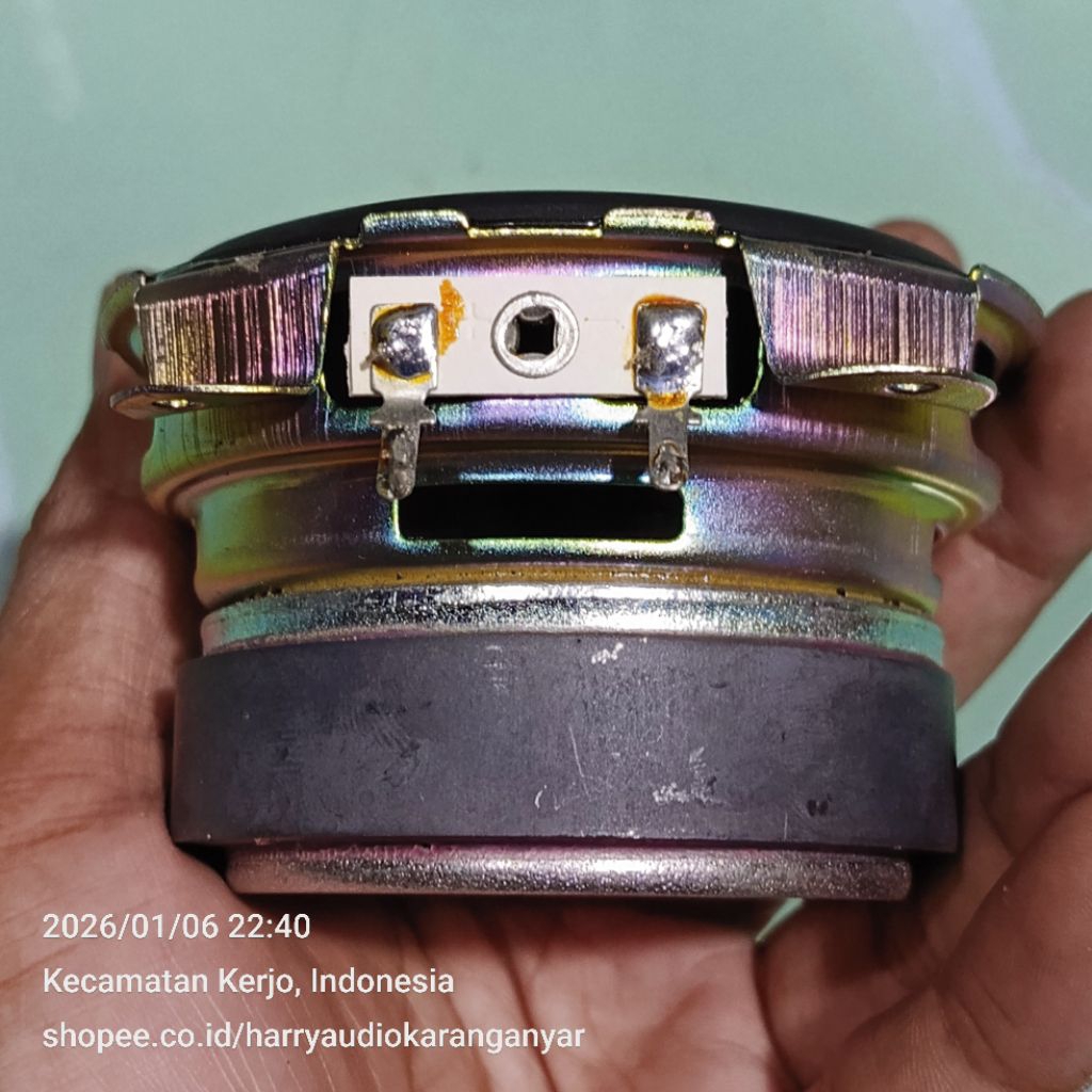 Speaker Subwoofer POLYTRON 3,25 inch 15W4 Ori Lepasan — Mulus Normal Siap Pakai