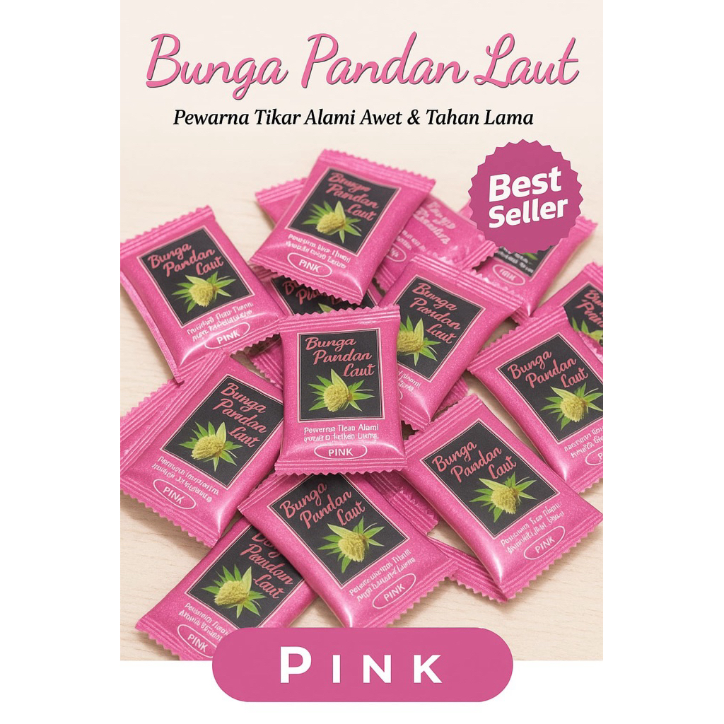 Pewarna Tikar Pandan Pink Pewarna Anyaman Bambu Besek Rotan Warna Cerah Tahan Lama