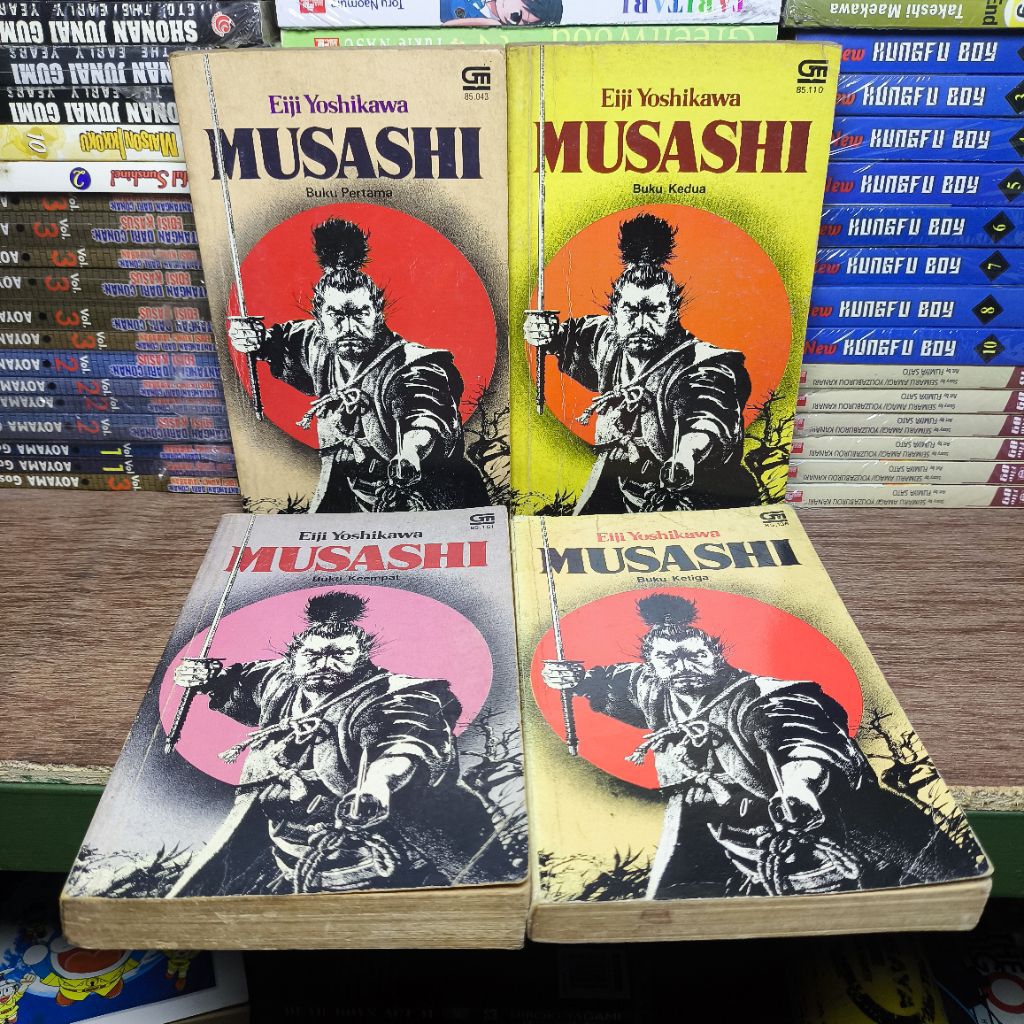 Novel MUSASHI karya Eiji Yoshikawa