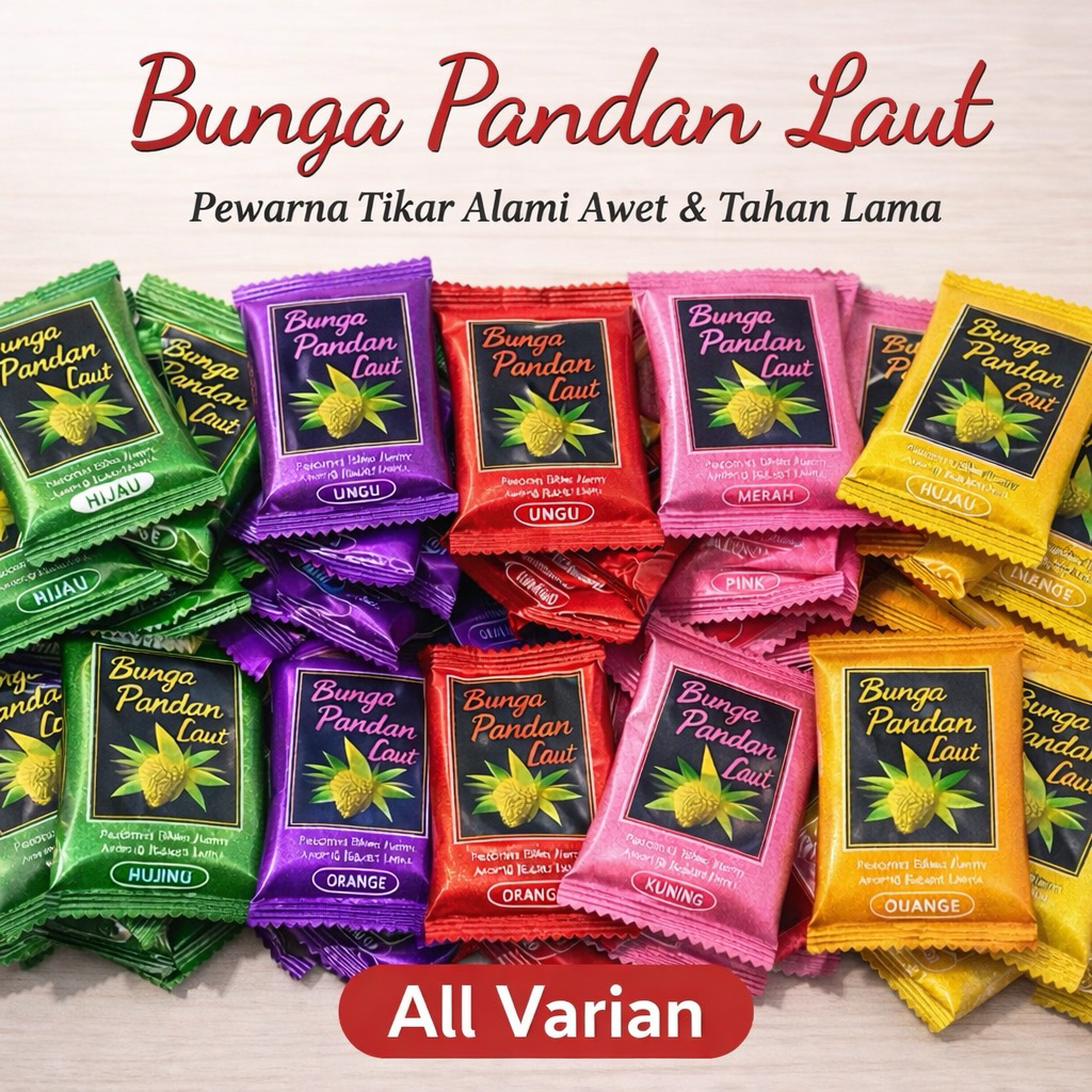 Pewarna Tikar Pandan All Varian Pewarna Anyaman Bambu Besek Rotan Warna Cerah Tahan Lama