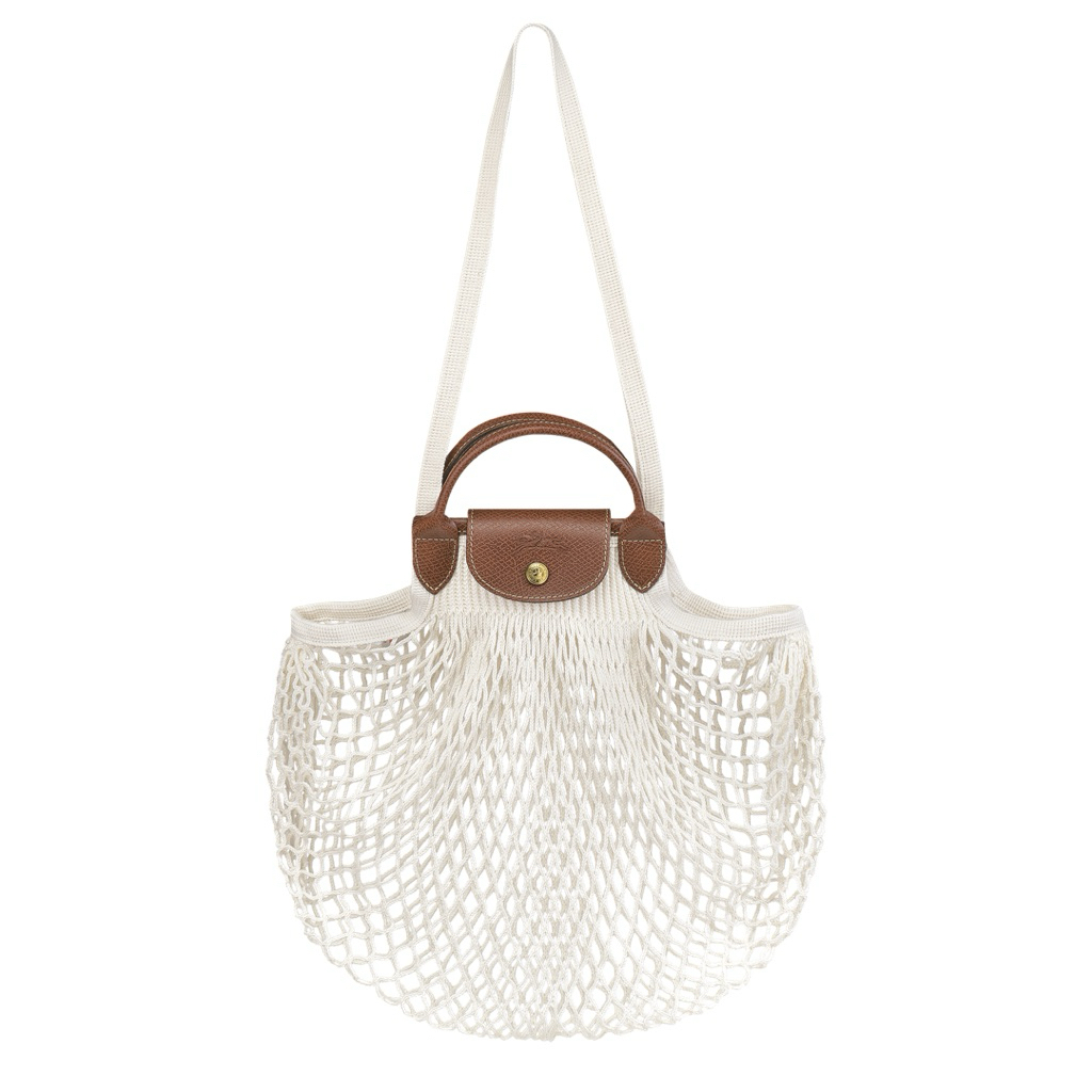 Preowned LC Le Pliage Filet Mesh Bag