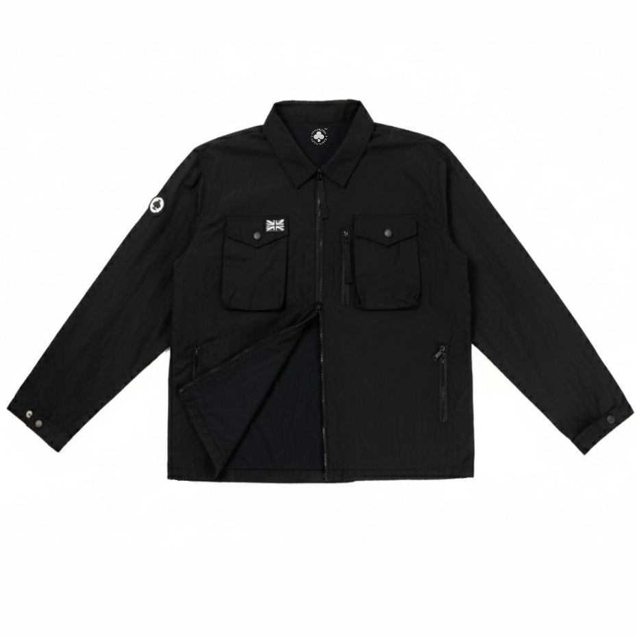 Nocturnalside - Lilehammer Overshirt jacket nylon black