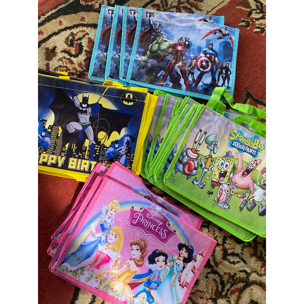Tas Ulang tahun anak karakter