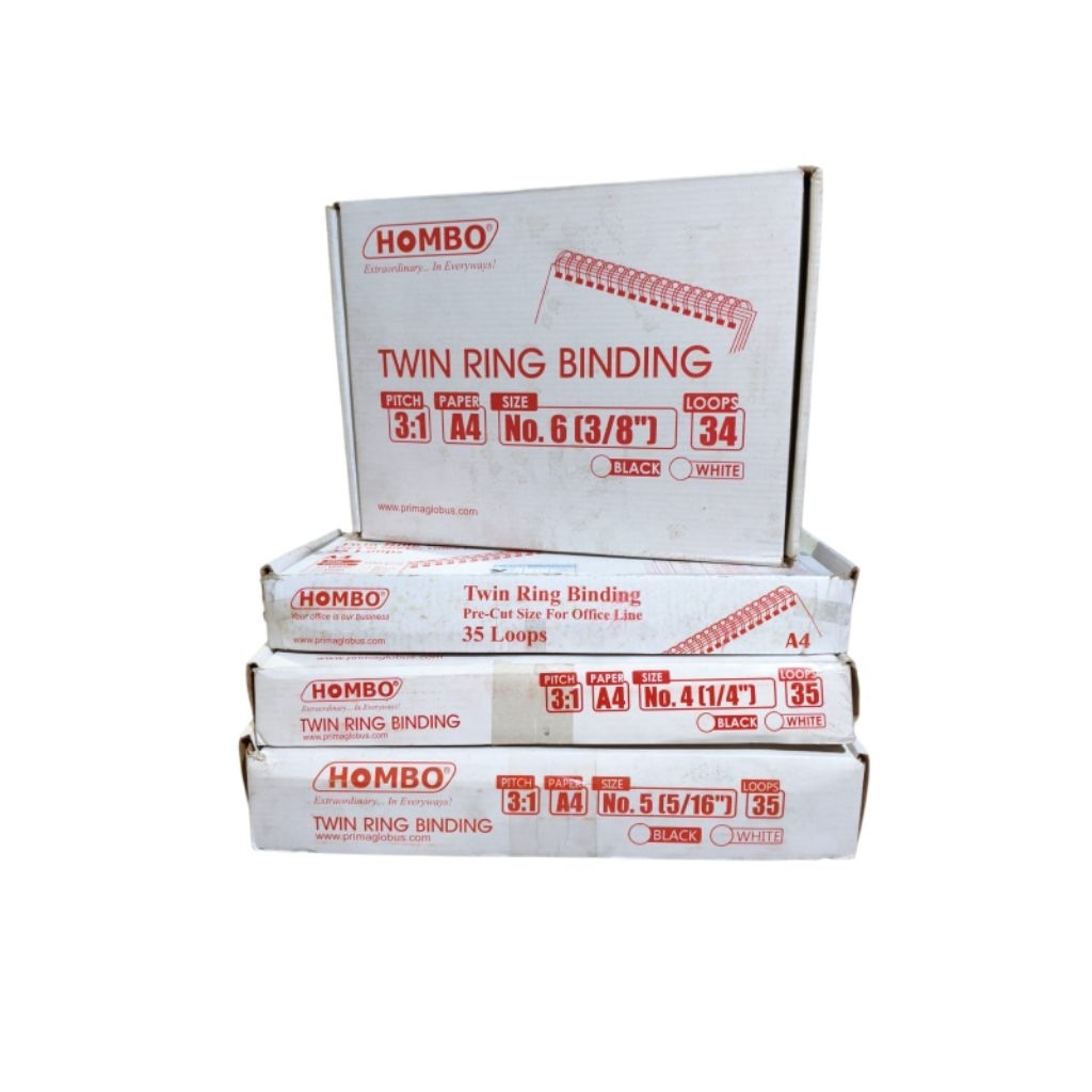 twin ring binding besi A4 35 loops ®