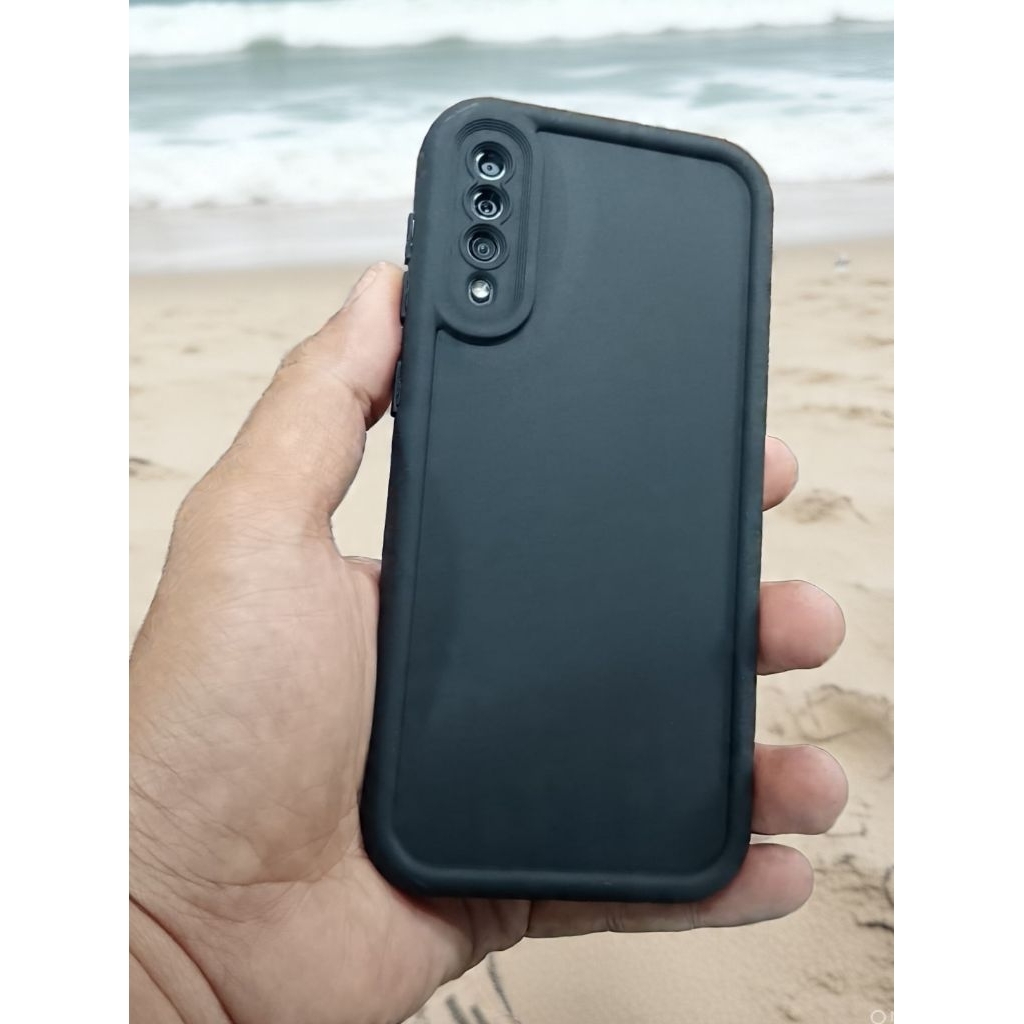 Softcase SAMSUNG A30S/A50/A50SMatte black Procam case premium berkualitas mewah dan elegan