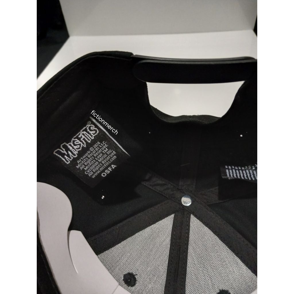 Topi Baseball MiSFITS Original - Fiend Gold Logo