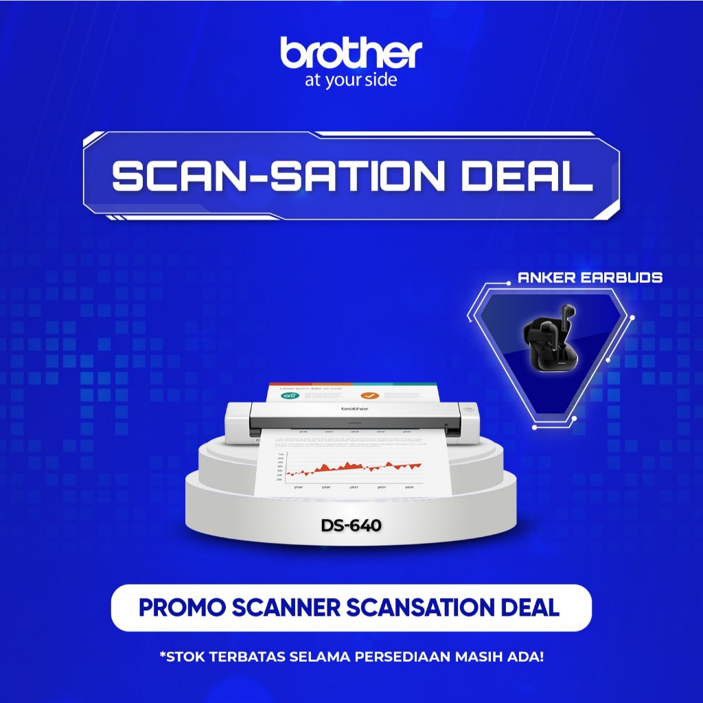 BROTHER DS-640 DS-940DW Portable Mobile Document Scanner WiFI|DS-640 Portable Scanner F4