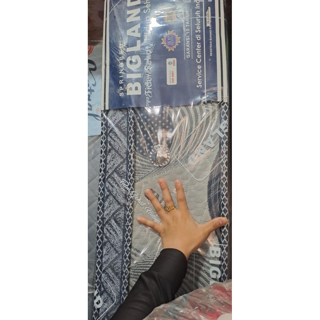 kasur springbed bigland jumbo king 180x200