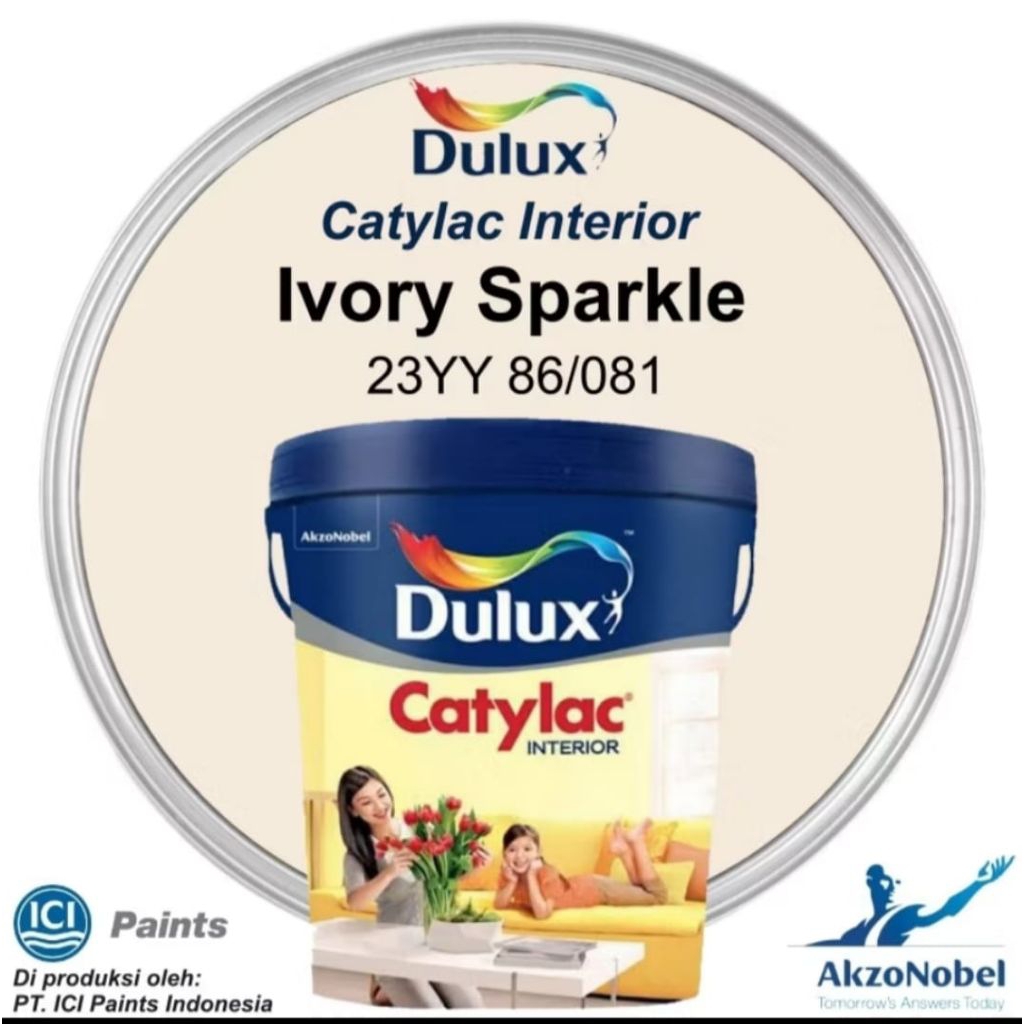 Dulux catylac 25 KG ivory sparkle