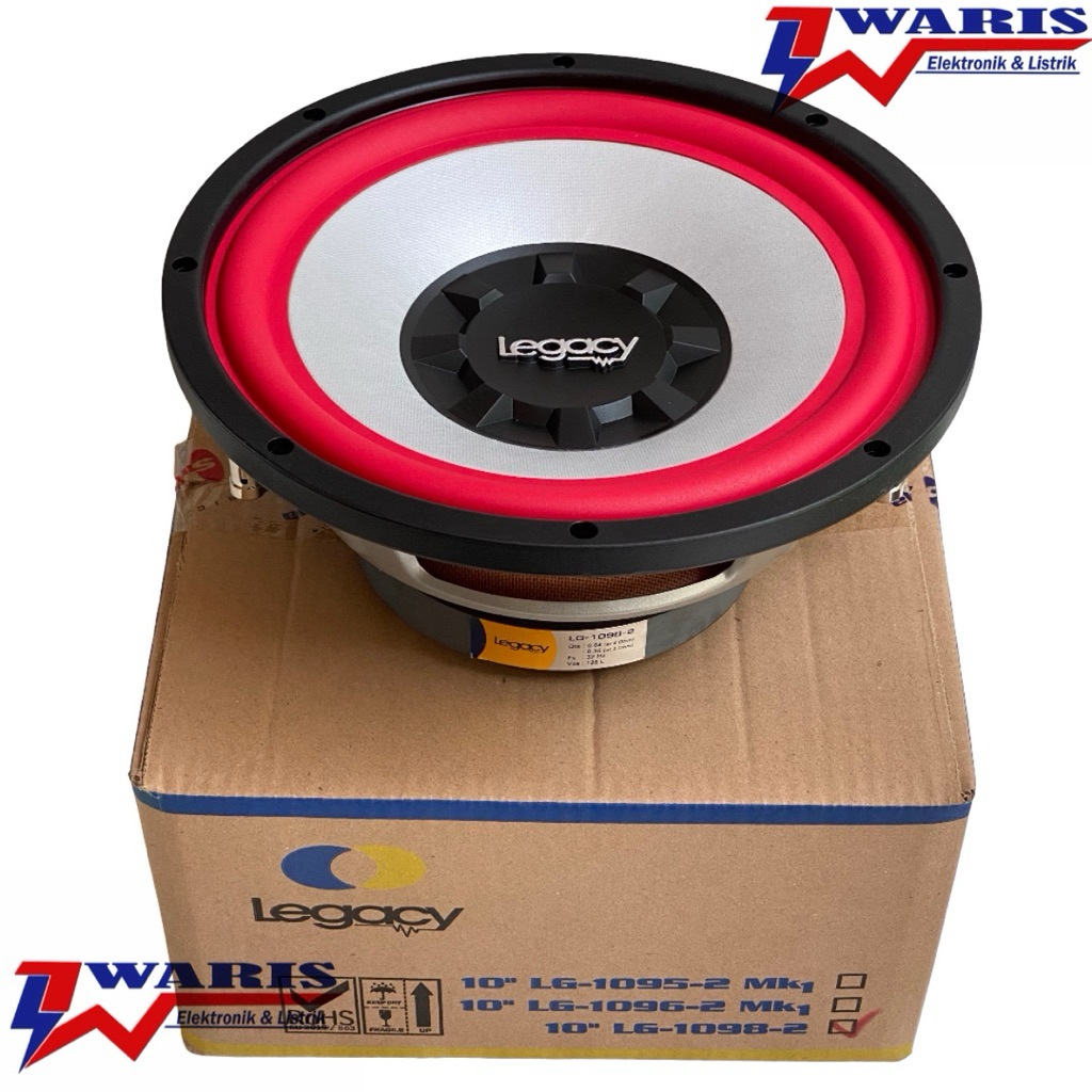 Speaker 10 Inch Subwoofer Legacy Double Coil LG 1098 2