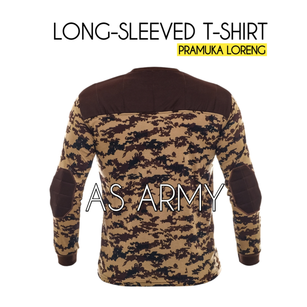 BAJU PRAMUKA KAOS LAPANGAN PRAMUKA LENGAN PANJANG