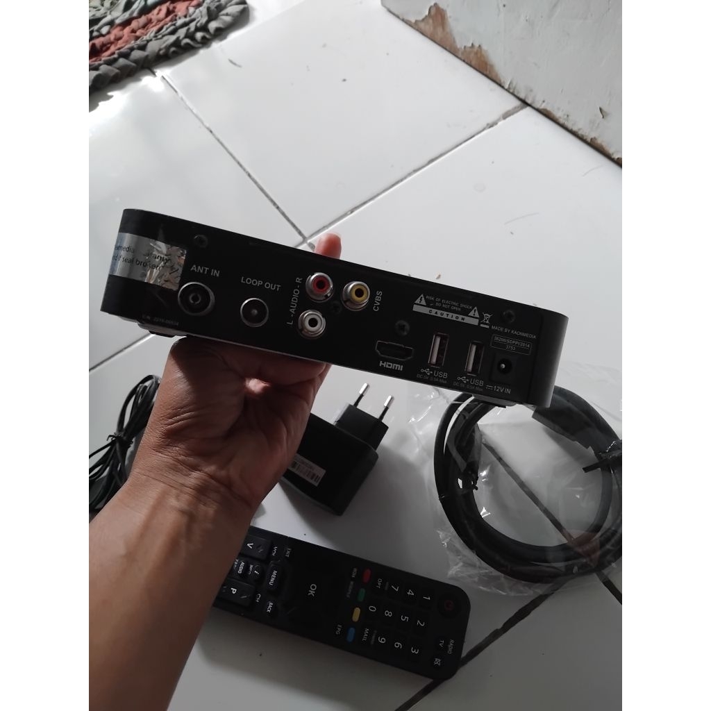 STB murah bekas nexmedia lengkap seperti baru