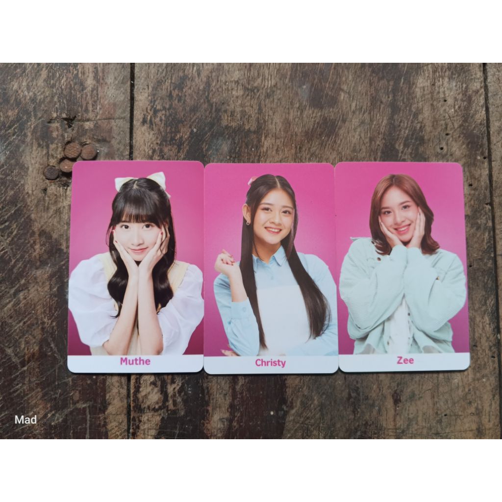 Photo card JKT48 x Telkomsel