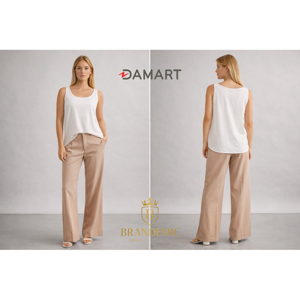DAMART Blouse Tank Top Wanita White