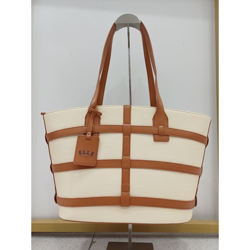 Tas Wanita Tote Bag ELLE 3277 ORIGINAL DEPSTORE MALL ORI TAS BAHU SHOULDER BAG BESAR FASHION RINGAN