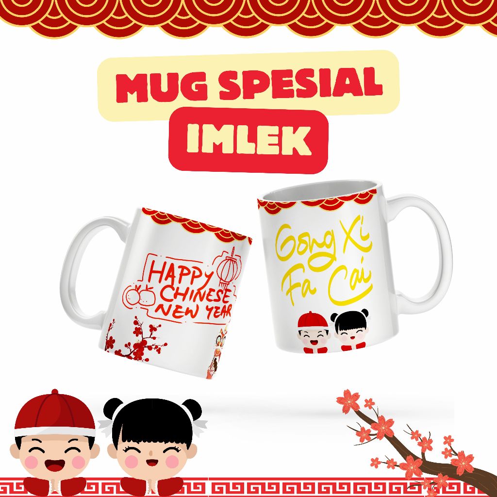 HAMPERS Imlek | Mug Imlek Edition | Hampers Imlek | Mug Imlek Custom | Mug Hampers Imlek | Mug Hadia