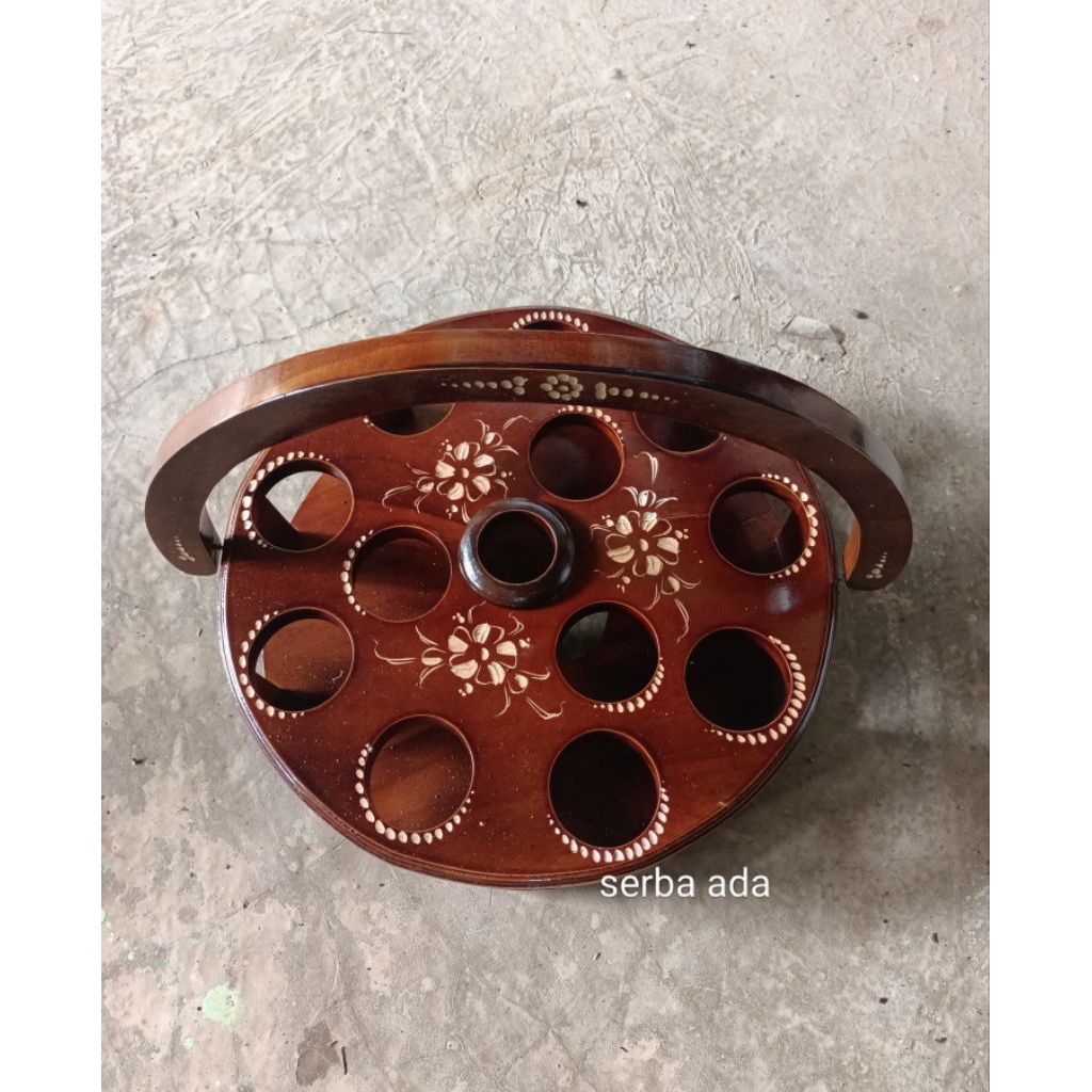 TEMPAT AQUA GELAS | TEMPAT AIR MINERAL GELAS | RAK AQUA | RAK AQUA KAYU JATI