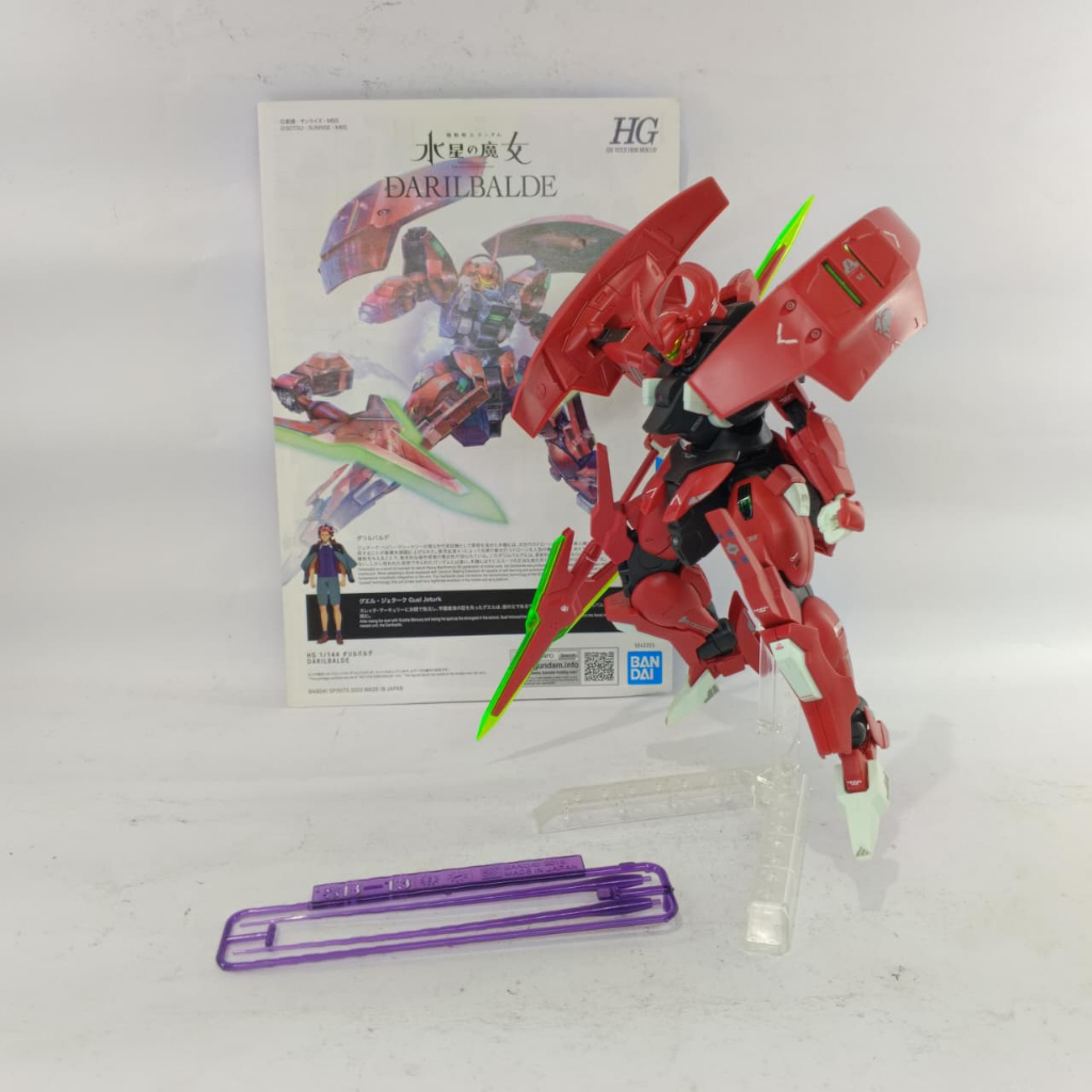 Bandai HGTWFM Darilbalde / Model Kit Gundam HG 1/144 2nd Sudah Rakit HS333