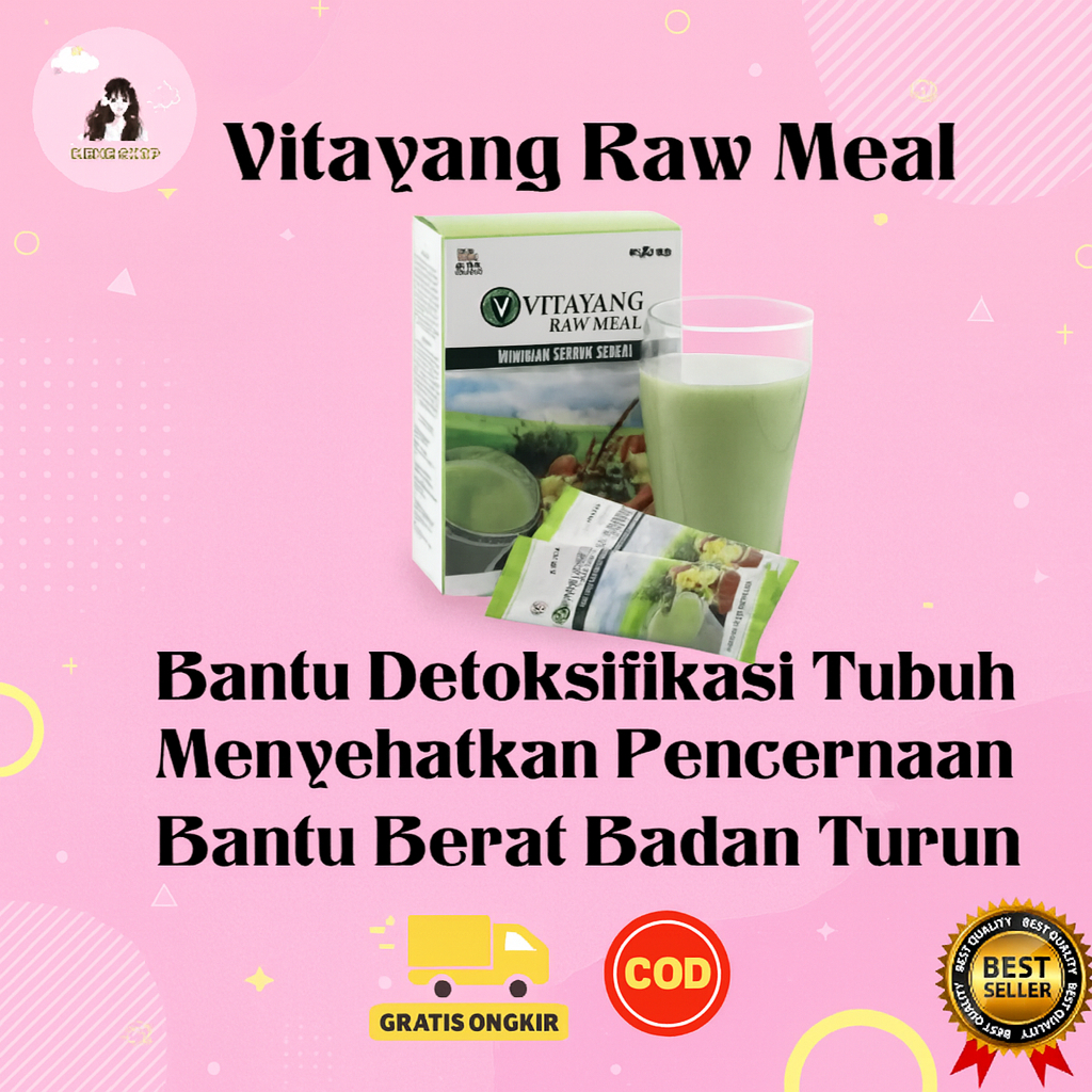 Suplemen Detox & Diet Pelangsing Vitayang Raw Meal KK Indonesia Raw Food Made In Korea