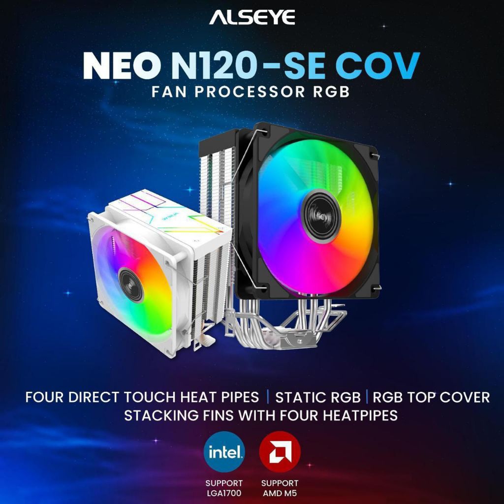 ALSEYE FAN PROCESSOR RGB NEO N120 - SE COV ALSEYE