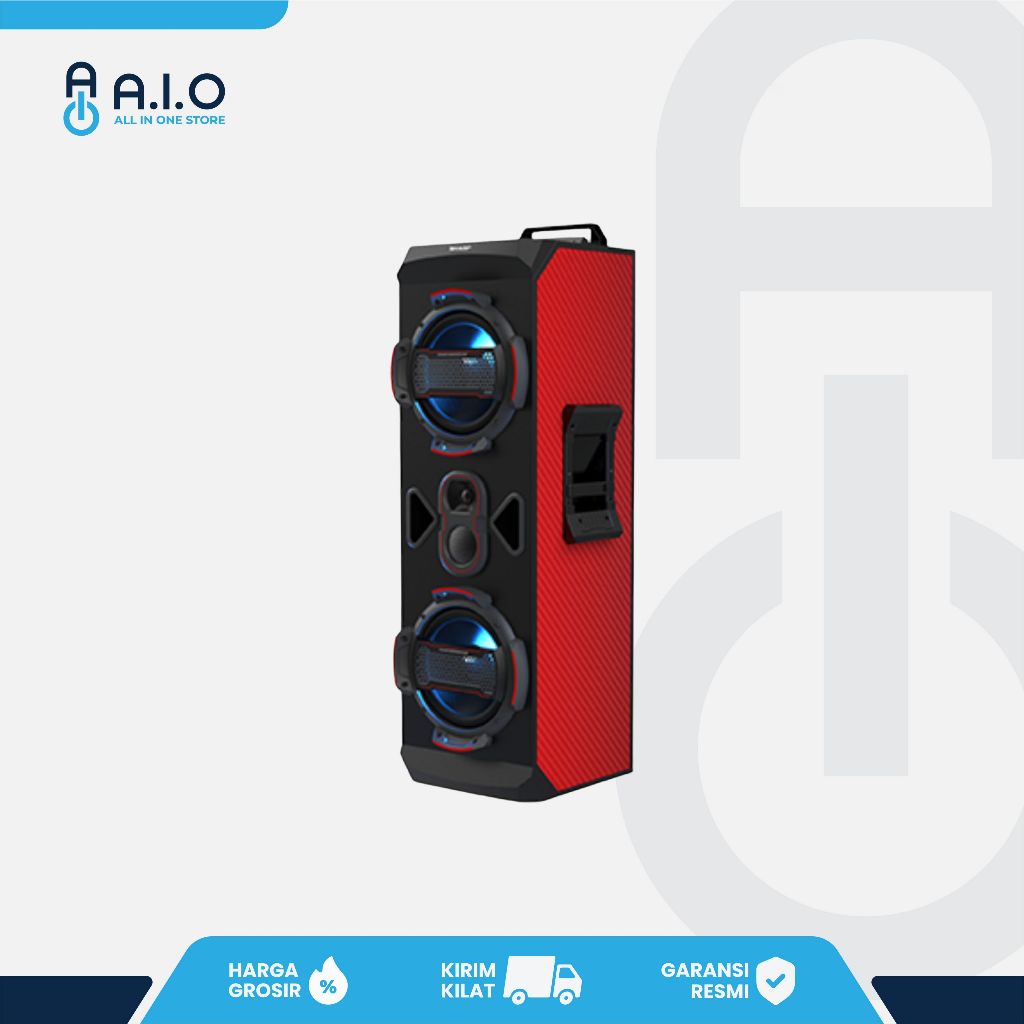 Sharp Speaker CBOX-GSPRO20RB Bluetooth