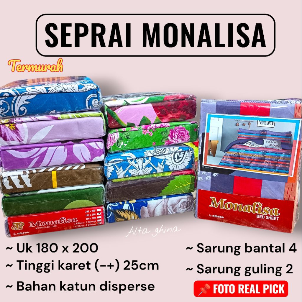 [BISA COD]TERBARU SEPRAI 180X200/SEPRAI KING/SEPRAI KATUN/SEPRAI MURAH/SEPRAI TILAM/SEPRAI KASUR/SEP