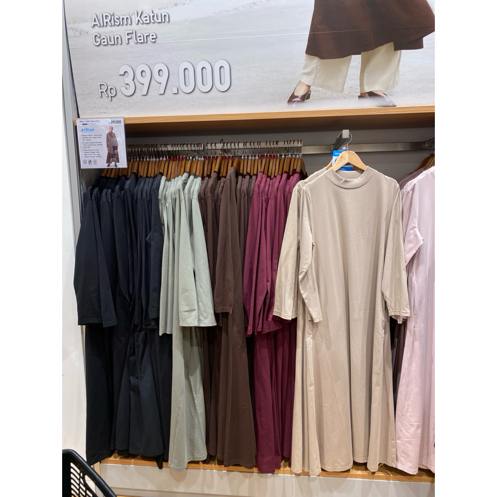 Jastip Uniqlo Dress Katun