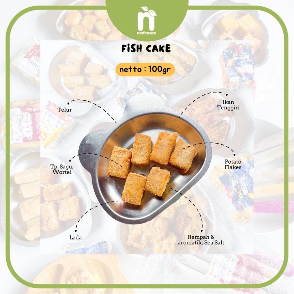 Fish Cake Gluten Free | Nugget Ikan Tenggiri by Benourish