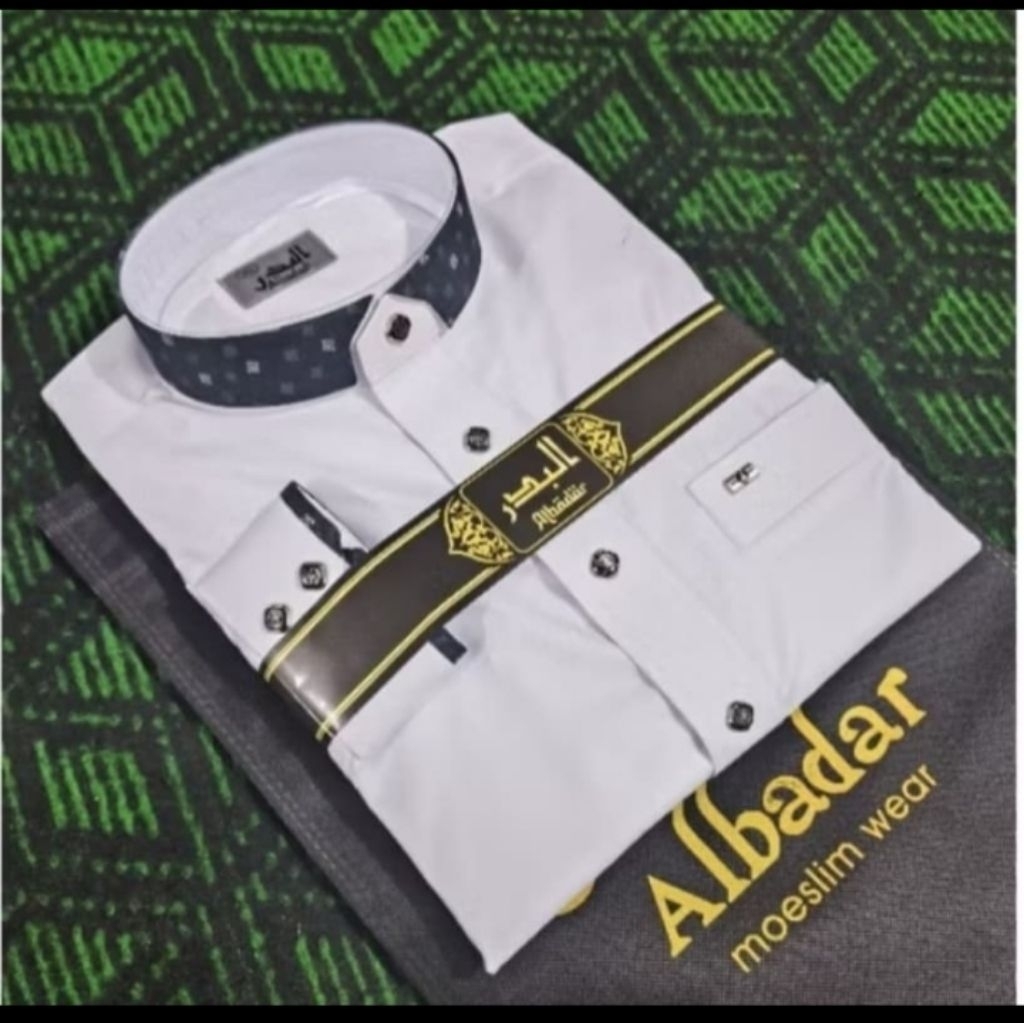 COD Gamis Pria Albadar New Motif / Jubah Al Badar Temboro / jubah bahan katun spun / santri Temboro