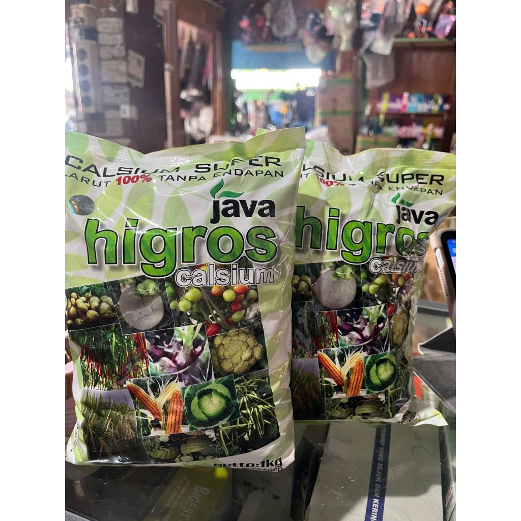Pupuk Calsium Java Higros - 1 KG Pabrik//HIGROS CALSIUM SUPER - 1KG
