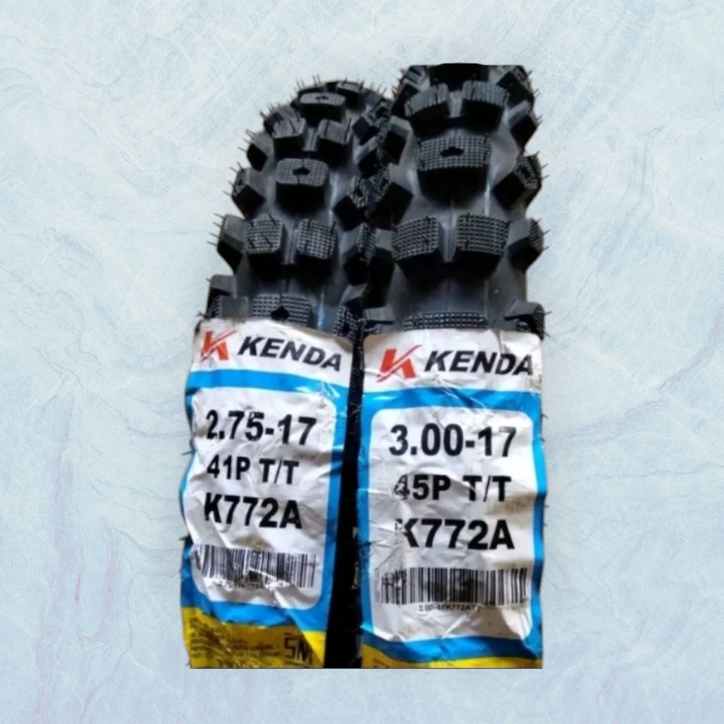 Ban Luar Trail KENDA Cross Ring 17 3.00-17 2.75-17 2.50-17 K772A K 772A 772 K772 A MOTOCROSS Tube Ty