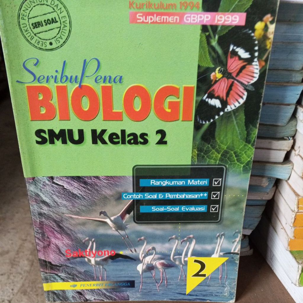 SERIBUPENA BIOLOGI UNTUK SMA KELAS XI