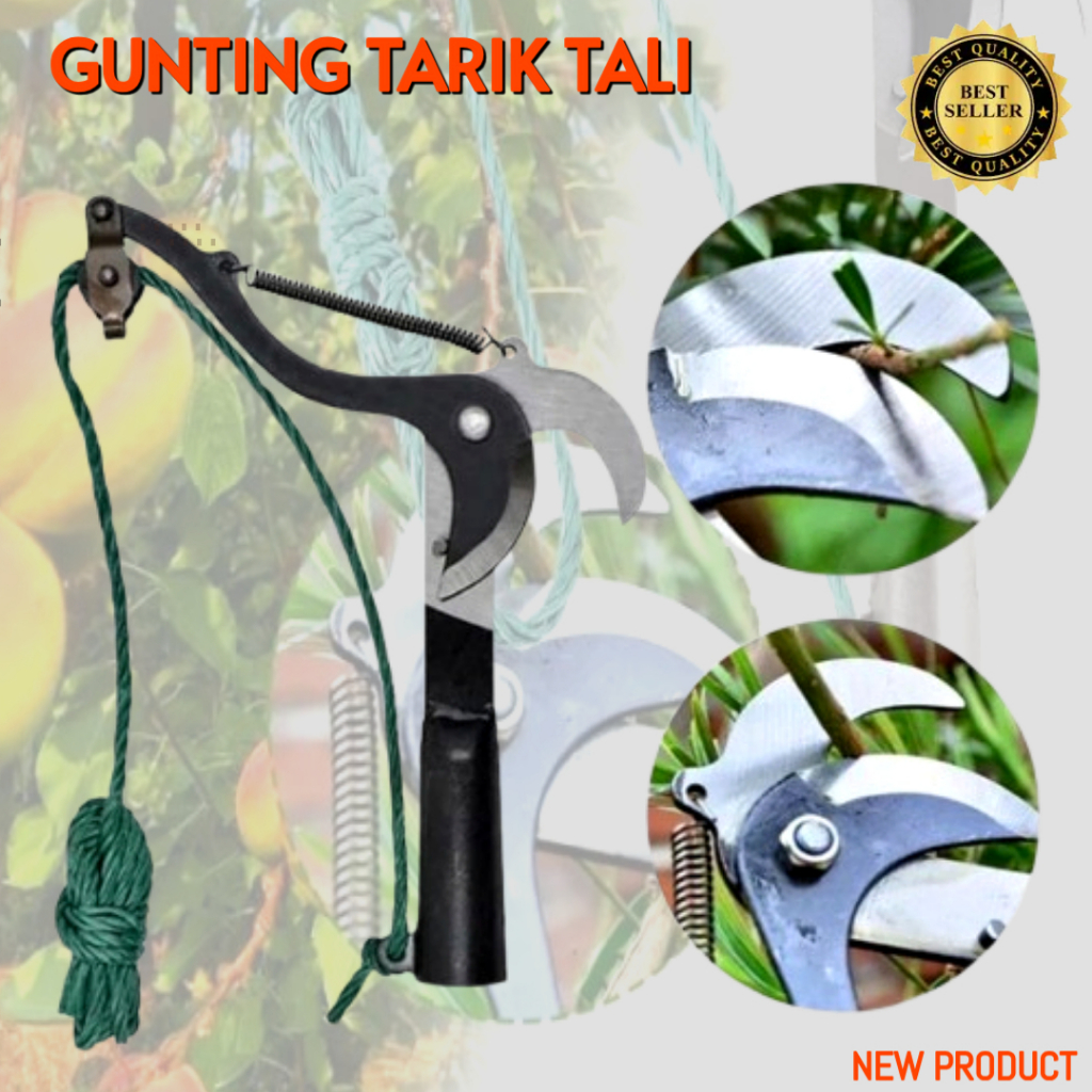 PEMOTONG RANTING GUNTING PISAU RANTING SUPER TAJAM Gunting Dahan Tarik Pisau Tali Pohon Multifungsi/